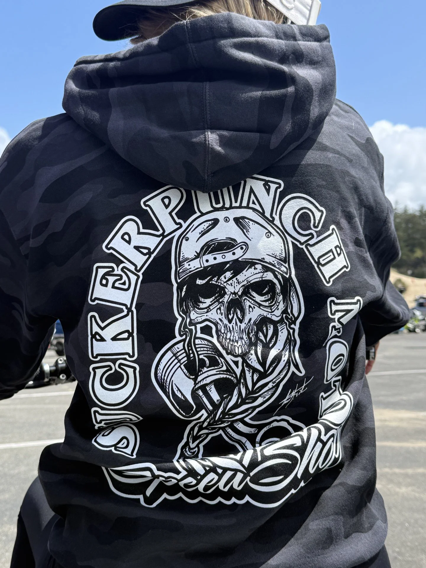 SPARKY Unisex Hoodie — Suckerpunch Moto